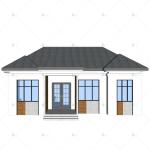 Luxury Villa - (QB09) 2019 New Price Prefab Homes Steel Structure Building
