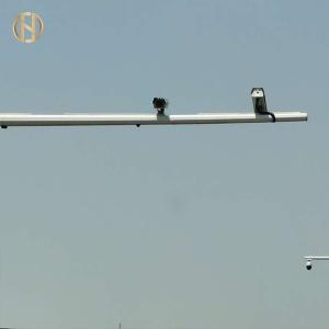 Quality Octagonal Shape Steel CCTV Pole 3-20M Mounting Height Wind Resistant wholesale