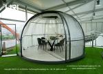 360 Degree Transparent PC Bubble Crystal Dome Tent Outdoor Leisure Restaurant