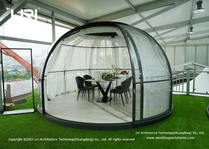 Quality 360 Degree Transparent PC Bubble Crystal Dome Tent Outdoor Leisure Restaurant House wholesale