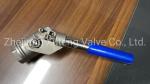Customizable Stainless Steel Spring Automatic Reset Ball Valve for Return