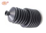 Custom Rubber Bellow Sleeve Black Silicone Heat Resistance RoHs Approved