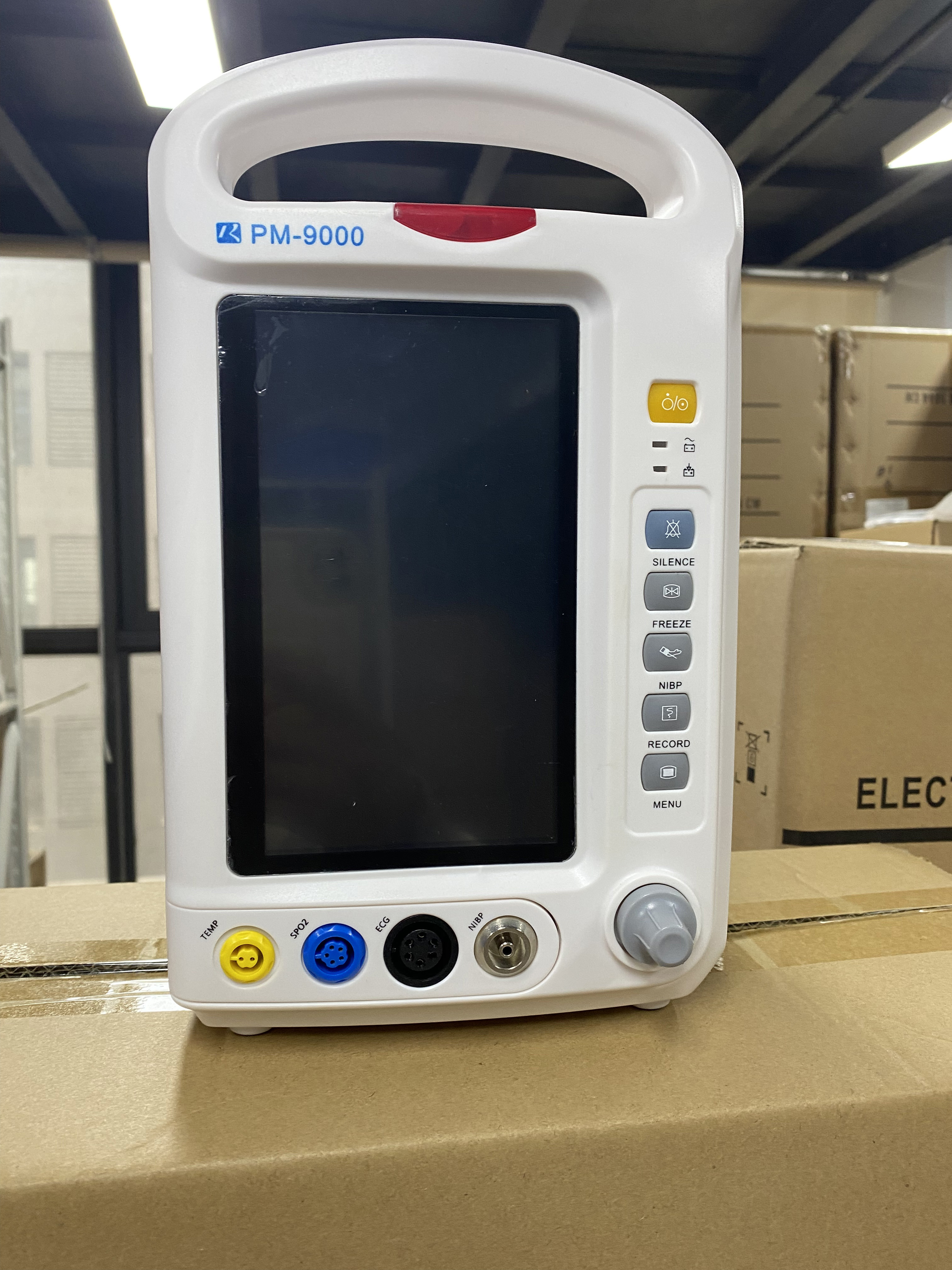 7 Inch Portable Multi Parameter Monitor Color Display Vital Signs Patient Monitor