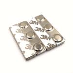 Nickel Permanent 3 15g/Pc Magnetic Name Badge