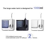 Electric Leakproof Countertop Oral Irrigator , OEM Water Spray Teeth Cleaner
