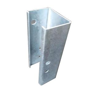 Quality U Type Steel Fence Posts for Highway Guardrail Crowd Control Barrier on Roadway Safety wholesale