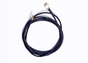 Quality RG174 Cable SMA Male Coaxial Cable , Black MCX Connector Cable Adapter wholesale