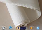 Ablation Resistance 1.3mm White Color 12HS Satin Weave 1250g High Silica Cloth