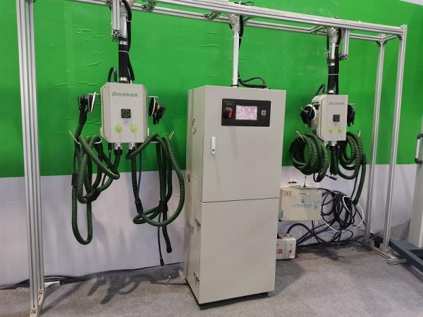 Mini Pneumatic Sanding Machine Central Dust Extraction Collection System