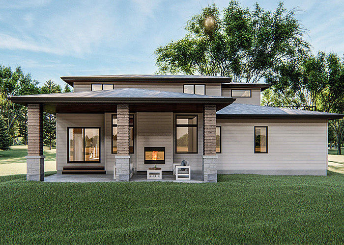 Prefabricated Luxury Villas Modular Homes DeepBlue SmartHouse Australian Standard