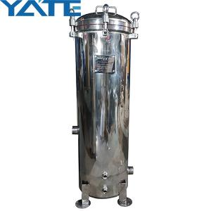 Multi Bag Cartridge Filter Housing Large Flow Rate Water Treatment Stainless Steel 304 316