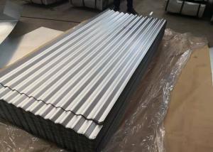 Quality 800mm Galvalume Corrugated Roof Sheets 0.12mm Corrugated Metal Panels wholesale