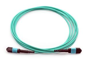 Quality Multimode OM4 Fiber Patch Cables LSZH MPO Trunk Cable 3m 5m Customized wholesale