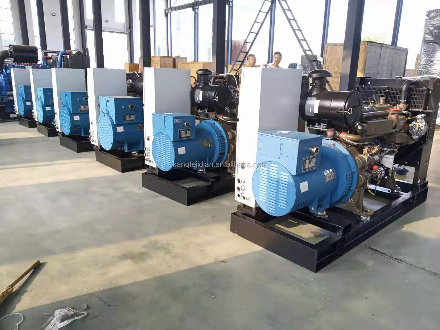 Marathon Alternator 30kva Sound Proof Diesel Generator with IP21-23 Protection Class