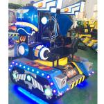 Yellow F1 kiddy racing ride amusement park game machine fiberglass material