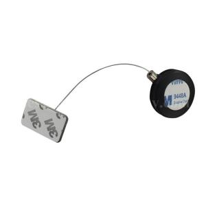 Quality Round Anti-theft Retractors Plus Rectangular Adhesive metal Plate wholesale