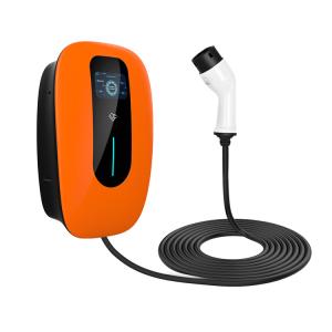 Quality New Energy Car EV Charger IP65 11KW Fast EV Charger FCC With Advertising Screen wholesale