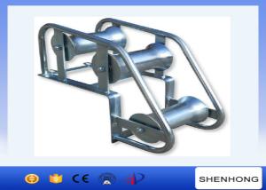 Quality Heavy Duty Tubular Steel Cable Guide Rollers Bend And Manhole Entry Cable Rollers wholesale