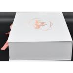 Bureau Silk Lined Gift Box , 8x7.5x3.5In Wig Subscription Box