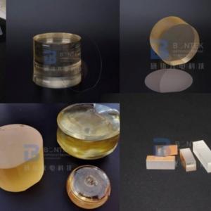 Quality 4 Inch LiNbO3 Wafer MgO Dope Optical Wafer Crystal High Temperature Resistance wholesale