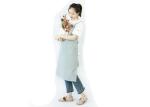 Fresh Green Dust Proof Barista Canvas Aprons For Adults