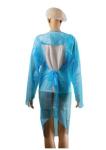 PP PE Filter Medical Protective Suit Yellow Disposable Isolation Clothing