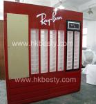 Cosmetics Shop Wooden Cabinet with LED Lightings