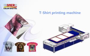 Quality Cotton T Shirt Printing Machine A3 Size Digital Direct To Garment Printer wholesale