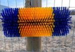 Customizable Industrial Cattle Cleaning Nylon Bristles Cow Massage Brush