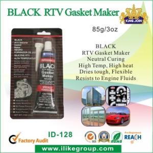 Quality High Temp Silicone Rubber Sealant , Black RTV Gasket Maker For Vehicle Body wholesale