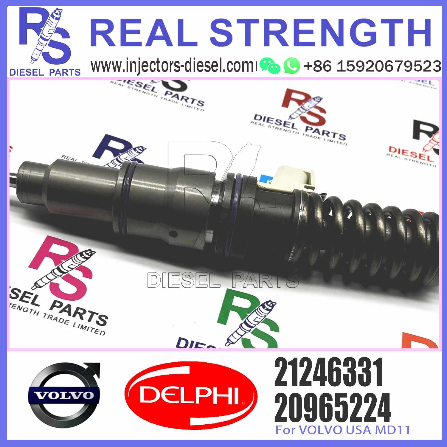 New Diesel Fuel Injector 21246331 85003110 BEBE4F06001 for V olvo MD11 21106375 21246331 21244717