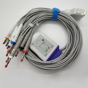 Quality Fukuda Denshi Bananas Plug TPU DB 15 Pin EKG Cables wholesale