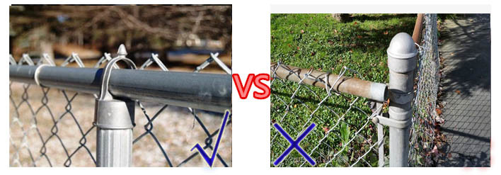 1.8mx10x50mmx50mm2.5mm, 29kg galvanized chain link fence slats Panels from ". Victoria "