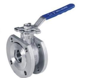 Quality Flanged One Piece Wafer Stainless Steel Ball Valves Full Bore Class 150 wholesale