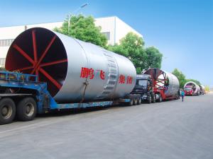 Quality 4 Supports 60TPH Cement Rotary Kiln Dryer For Copper Mining wholesale