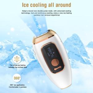 Quality 360 Ice Cooling 3cm2 990000 Flash Hair Removal IPL Device FCC wholesale