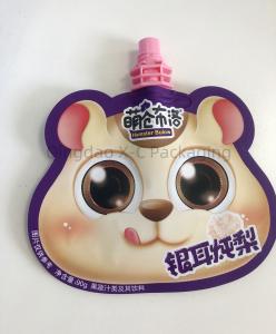 Quality Liquid Packaging Stand Up Pouch With Nozzle , Heat Sealed Standing Spouted Bags wholesale