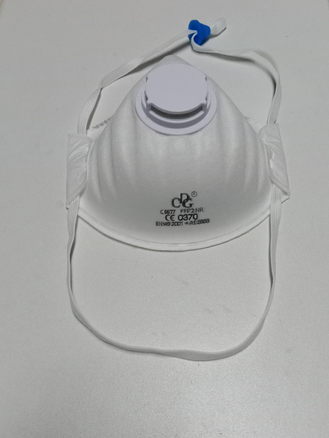 Meltblown 95% Filtration Headwear FFP2 Disposable Face Mask