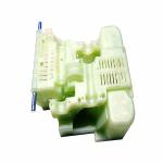 PA66 Aluminum Metal Insert Plastic Injection Molding For Massage Products In
