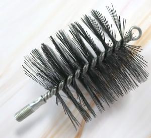 Quality Custom Size Steel Wire Pipe Brush Chimney Cleaning Brush For Pipe Boiler Cleaning wholesale