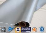 Oil Pipeline Insulation Silicone Coated Fiberglass Fabric Material 0.4 MM