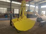 Customized Mechanical Clamshell Bucket For Excavator Spare Parts