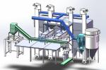 Industrial Dust Extractor Customized Weight 380V Voltage Filter Area 38.2-113.04