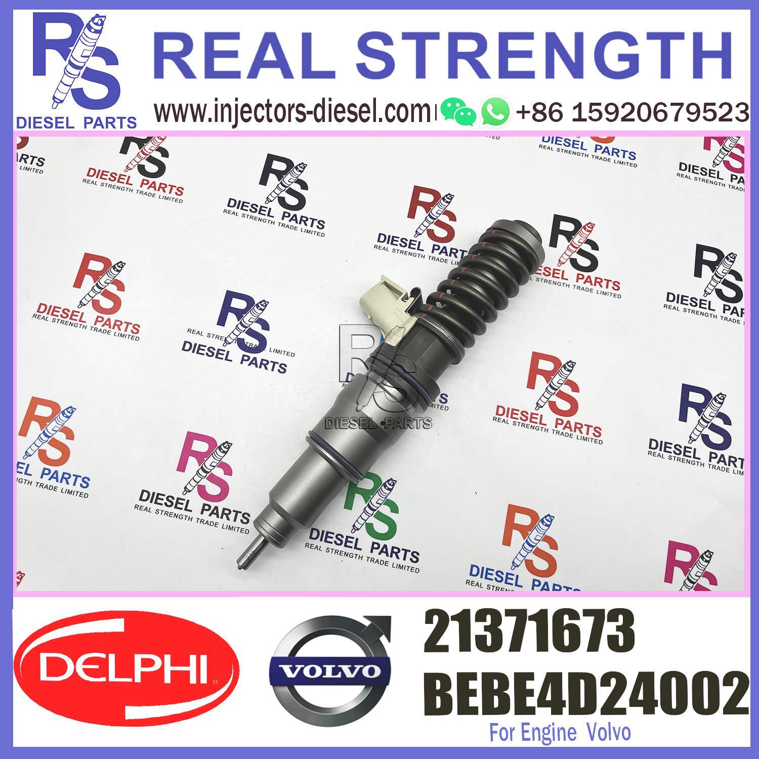 Injector 21371673 Fits For V-O-L-V EC330B DA25D DA30D EC460B Fuel Injector