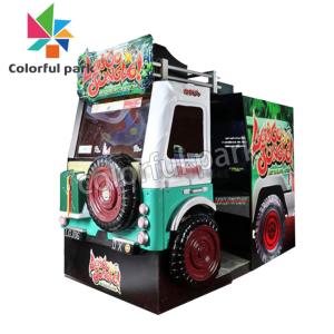 Quality 55 inch arcade Lets Go Jungle Dynamic Seats Coin Operated Gun Shooting Simulator wholesale