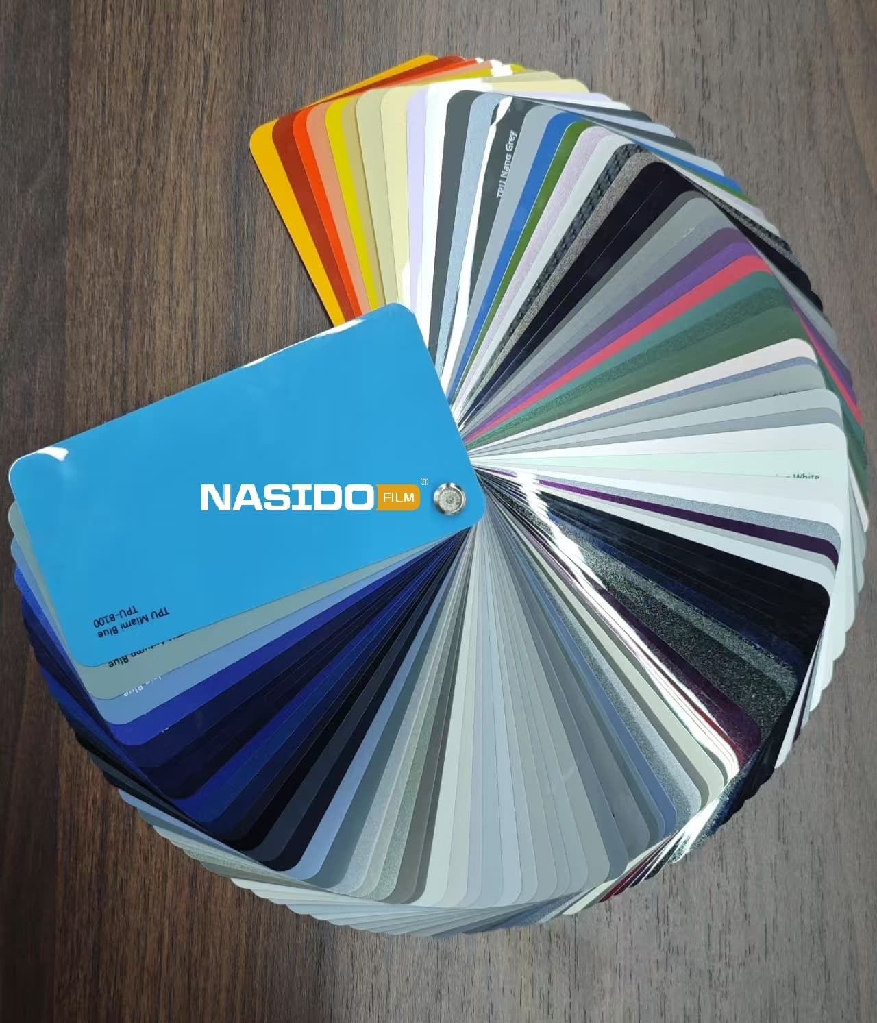 NASIDO Sand Proof TPU Turquoise Color Wrap Film For Car Body 5 Years Warranty
