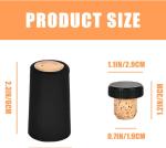 OEM ODM Wine Bottle Sealed Heat Shrink Black PVC Shrink Capsules For Beverage