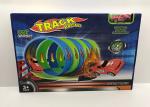 Super Fun Toy Race Car Track Sets , Speedway Race Track Toy 360 Degree Flip