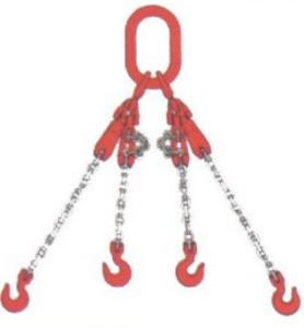 Quality Alloy Steel 8mm 4 Leg Adjustable Chain Sling wholesale