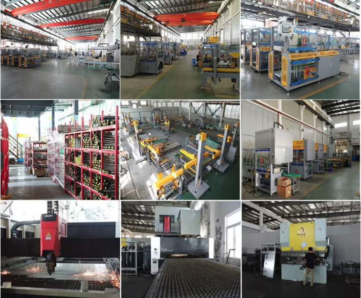 8s/Cycle 1200x1200 Automatic Case Palletiser With Dynamic Display